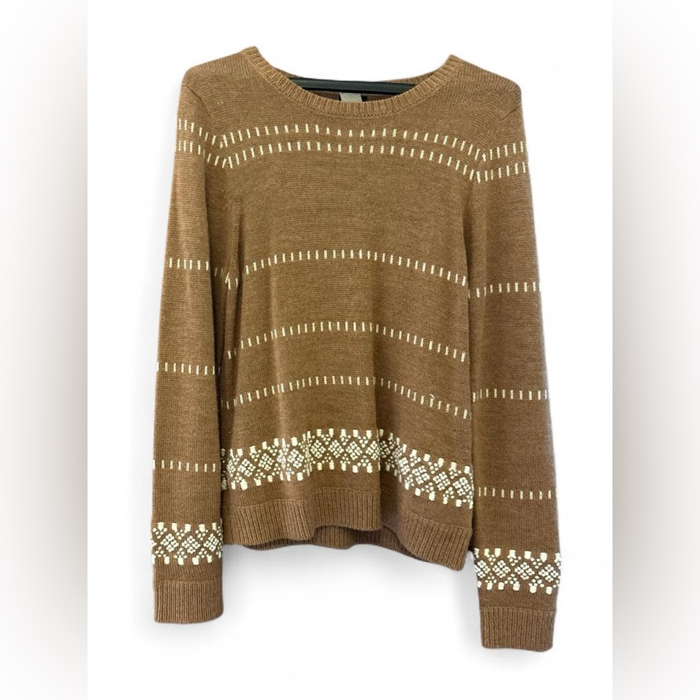 J.Crew Tan Knit Sweater